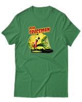 T-Shirt Αντρικό - Dead Spaceman - Color Thumbnail Πράσινο