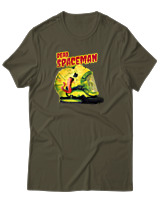 T-Shirt Αντρικό - Dead Spaceman - Color Thumbnail Χακί