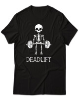 T-Shirt Unisex - Deadlift - Color Thumbnail Μαύρο