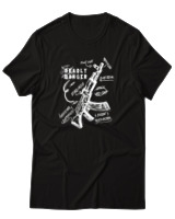 T-Shirt Αντρικό - Deadly Danger - Color Thumbnail Μαύρο