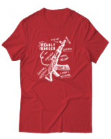 T-Shirt Αντρικό - Deadly Danger - Color Thumbnail Κόκκινο