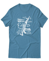 T-Shirt Αντρικό - Deadly Danger - Color Thumbnail Τιρκουάζ