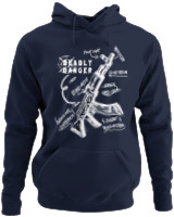 Φούτερ με κουκούλα - Deadly Danger - Color Thumbnail Navy Blue