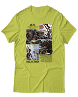 T-Shirt Αντρικό - Delacroix - Color Thumbnail Λαχανί