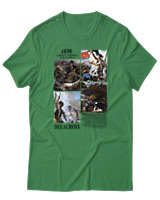 T-Shirt Αντρικό - Delacroix - Color Thumbnail Πράσινο