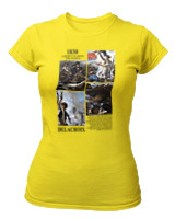 T-Shirt Στενή Γραμμή Γυναικείο - Delacroix - Color Thumbnail Κίτρινο