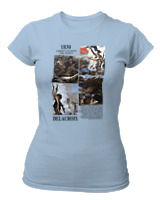 T-Shirt Στενή Γραμμή Γυναικείο - Delacroix - Color Thumbnail Γαλάζιο