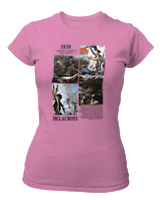 T-Shirt Στενή Γραμμή Γυναικείο - Delacroix - Color Thumbnail Ροζ