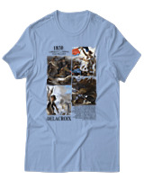 T-Shirt  Γυναικείο - Delacroix - Color Thumbnail Γαλάζιο