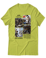 T-Shirt  Γυναικείο - Delacroix - Color Thumbnail Λαχανί