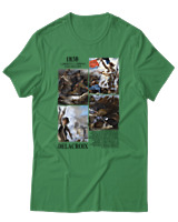 T-Shirt  Γυναικείο - Delacroix - Color Thumbnail Πράσινο