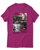 T-Shirt  Γυναικείο - Delacroix - Color Thumbnail Φούξια