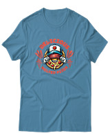T-Shirt Αντρικό - Delicious Melted Pizza - Color Thumbnail Τιρκουάζ