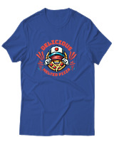 T-Shirt Αντρικό - Delicious Melted Pizza - Color Thumbnail Μπλε Ρουά