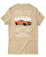 T-Shirt Αντρικό - Demon - Color Thumbnail Μπεζ