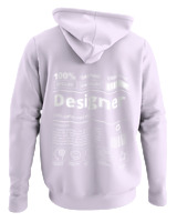 Φούτερ με κουκούλα Αντρικό - Designer - Color Thumbnail Lilac