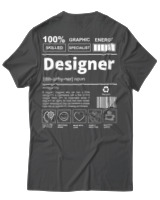 T-Shirt Αντρικό - Designer - Color Thumbnail Ανθρακί