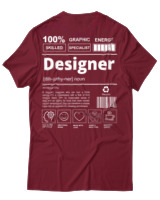 T-Shirt Αντρικό - Designer - Color Thumbnail Σκούρο Κόκκινο