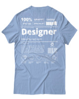 T-Shirt Αντρικό - Designer - Color Thumbnail Γαλάζιο