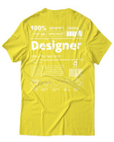 T-Shirt Αντρικό - Designer - Color Thumbnail Κίτρινο