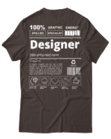 T-Shirt Αντρικό - Designer - Color Thumbnail Καφέ