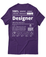 T-Shirt Αντρικό - Designer - Color Thumbnail Σκούρο Μωβ