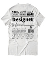 T-Shirt  Γυναικείο - Designer - Color Thumbnail Άσπρο