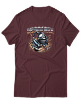 T-Shirt  Γυναικείο - Desolate - Color Thumbnail Μπορντό