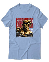 T-Shirt Αντρικό - Desolation - Color Thumbnail Γαλάζιο
