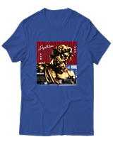 T-Shirt Αντρικό - Desolation - Color Thumbnail Μπλε Ρουά