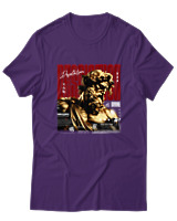 T-Shirt Αντρικό - Desolation - Color Thumbnail Σκούρο Μωβ