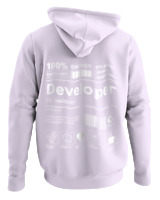 Φούτερ με κουκούλα Γυναικείο - Developer - Color Thumbnail Lilac