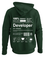 Φούτερ με κουκούλα - Developer - Color Thumbnail Κυπαρισσί