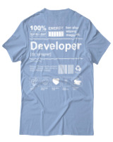 T-Shirt Αντρικό - Developer - Color Thumbnail Γαλάζιο