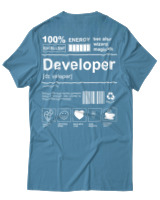 T-Shirt Αντρικό - Developer - Color Thumbnail Τιρκουάζ