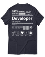 T-Shirt Αντρικό - Developer - Color Thumbnail Σκούρο Μπλε