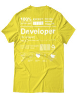 T-Shirt Αντρικό - Developer - Color Thumbnail Κίτρινο