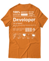 T-Shirt Αντρικό - Developer - Color Thumbnail Πορτοκαλί