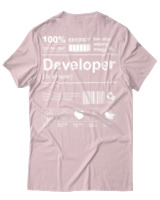 T-Shirt Αντρικό - Developer - Color Thumbnail Απαλό Ροζ