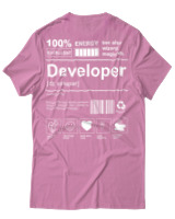 T-Shirt Αντρικό - Developer - Color Thumbnail Ροζ