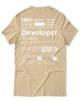 T-Shirt Αντρικό - Developer - Color Thumbnail Μπεζ