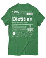 T-Shirt Αντρικό - Dietitian - Color Thumbnail Πράσινο