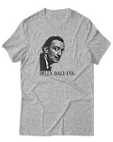 T-Shirt Αντρικό - Dilly Daling - Color Thumbnail Γκρι Μελανζέ