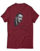 T-Shirt Αντρικό - Dilly Daling - Color Thumbnail Σκούρο Κόκκινο