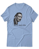 T-Shirt Αντρικό - Dilly Daling - Color Thumbnail Γαλάζιο