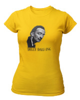 T-Shirt Στενή Γραμμή Γυναικείο - Dilly Daling - Color Thumbnail Χρυσό Κίτρινο