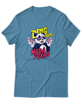 T-Shirt Αντρικό - Ding Dong Madafakas - Color Thumbnail Τιρκουάζ