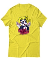 T-Shirt Αντρικό - Ding Dong Madafakas - Color Thumbnail Κίτρινο