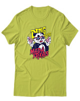 T-Shirt Αντρικό - Ding Dong Madafakas - Color Thumbnail Λαχανί