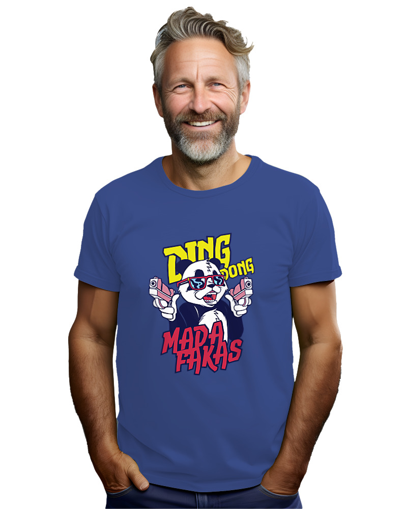 T-Shirt Αντρικό - Ding Dong Madafakas - Image 2
